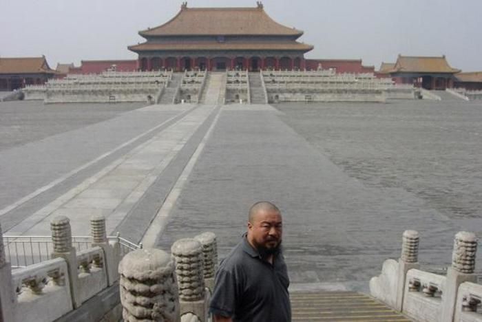 una delle fotografie di ai weiwei della mostra torinese