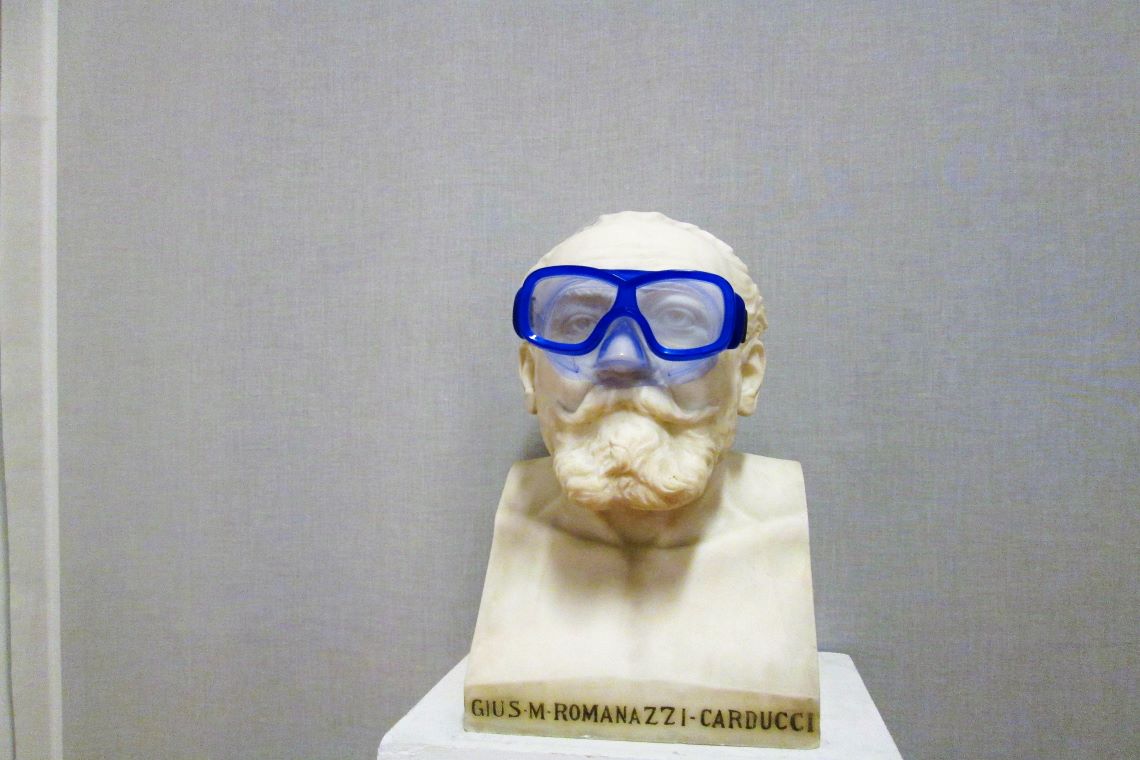 busto di giuseppe romanazzi carducci conservato nel museo storico civico di bari
