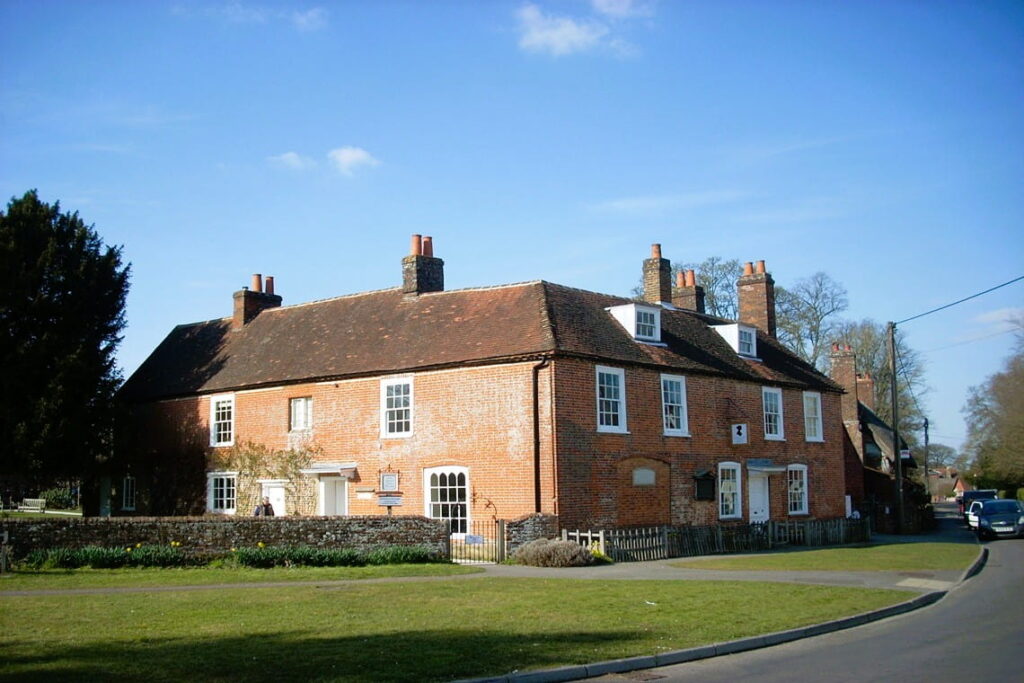 una delle case museo di scrittori e scrittrici nel mondo: jane austen