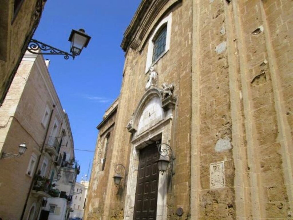 chiesa di santa scolastica al porto una delle chiese più antiche di bari
