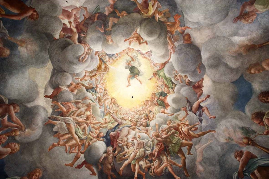 l'assunzione della vergine - opere del pittore correggio a parma