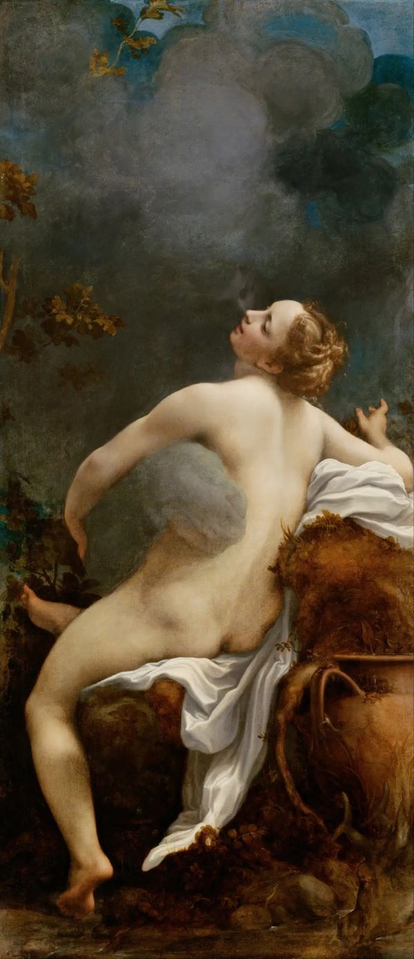 giove e io uno dei dipinti erotici del pittore correggio