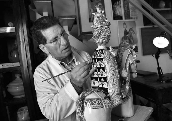 domenico pinto e le ceramiche dedicate alle donne di federico ii di svevia