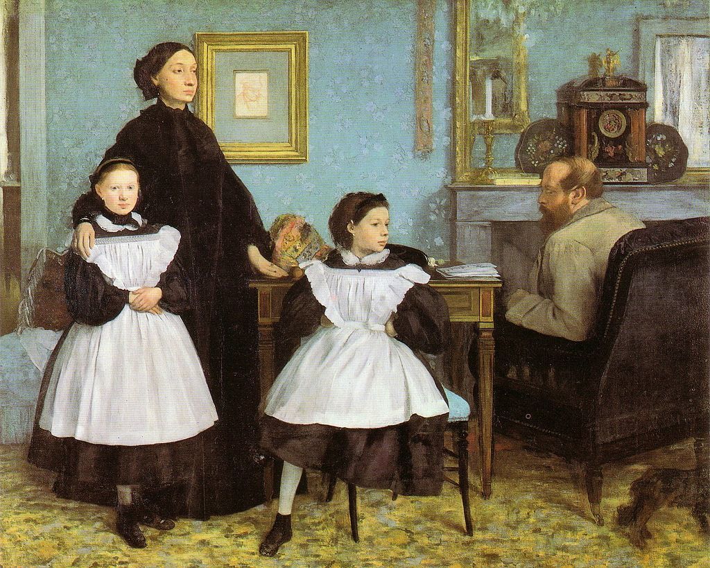 la famiglia bellelli - opere di edgar degas