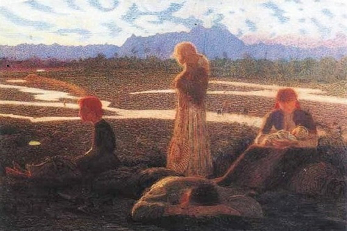membra stanche dipinto di giuseppe pellizza da volpedo