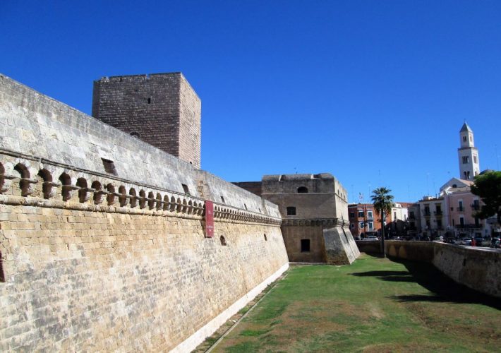 il castello svevo e il fortino di sant'antonio, le fortezze di bari