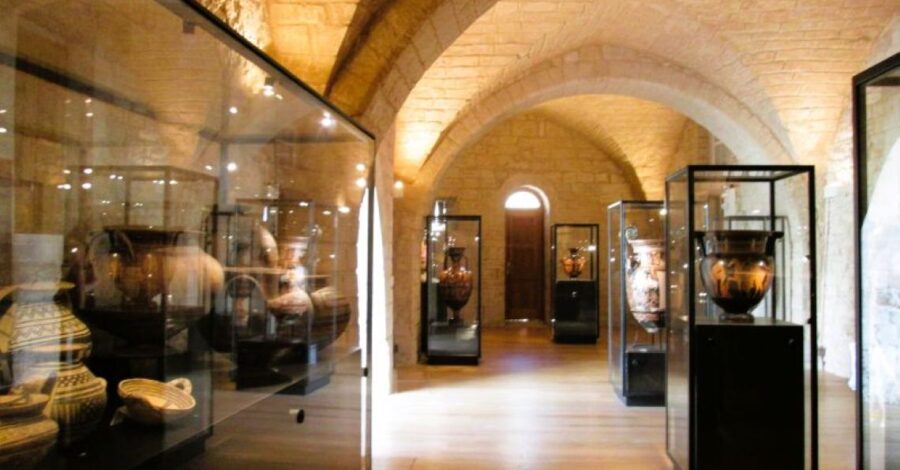 il museo archeologico di santa scolastica a bari