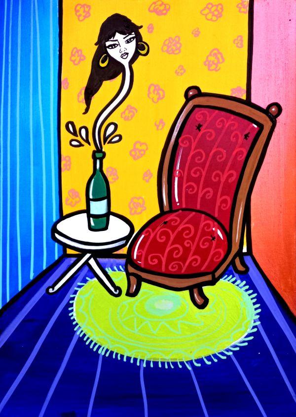 io nella bottiglia - la pupazza non è pazza