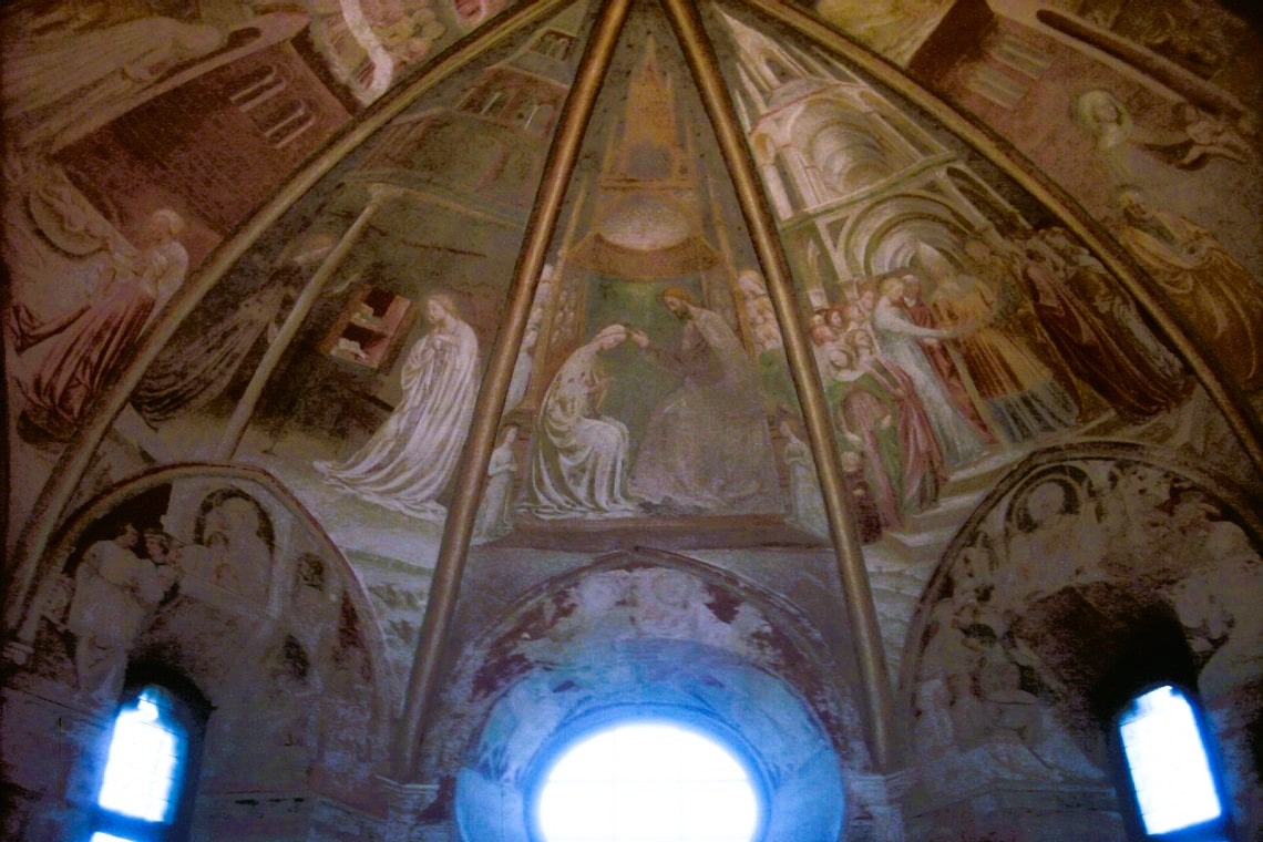 affreschi realizzati dal pittore masolino da panicale