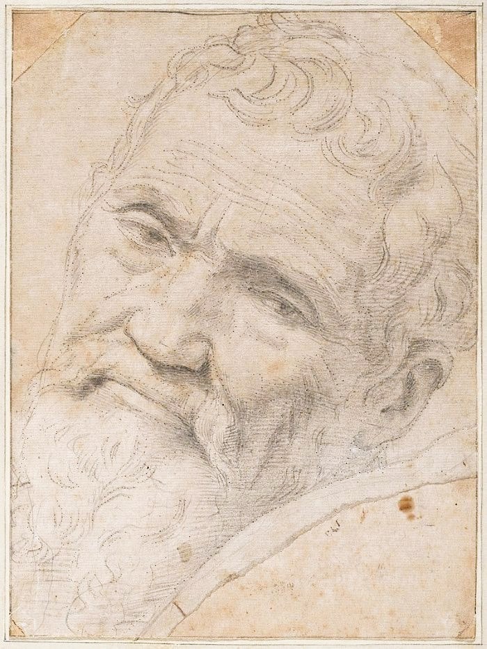 ritratto di michelangelo buonarroti, protagonista del suo anniversario di nascita a firenze