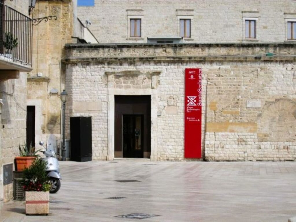 il museo archeologico di santa scolastica di bari