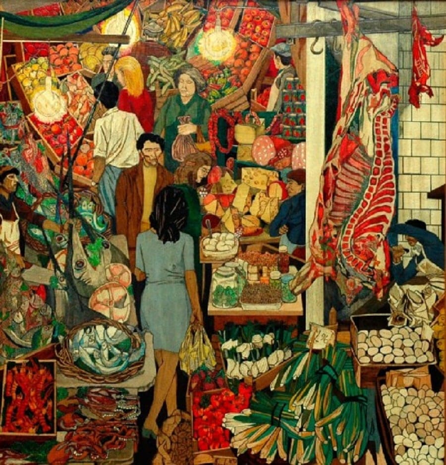 la vucciria tra le opere di renato guttuso dedicata alla sua palermo