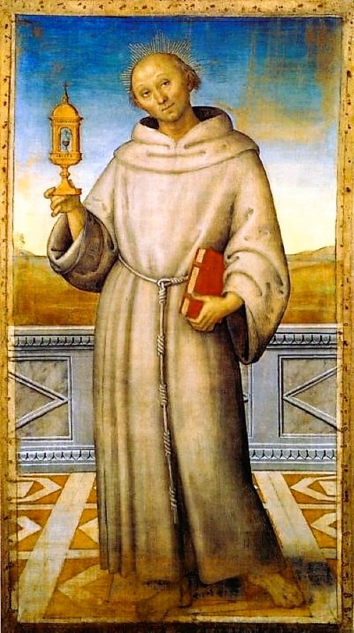 dipinto di pietro perugino raffigurante san giacomo della marca