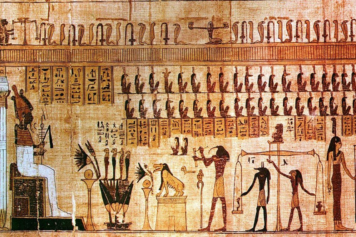 papiro dell'antico egitto